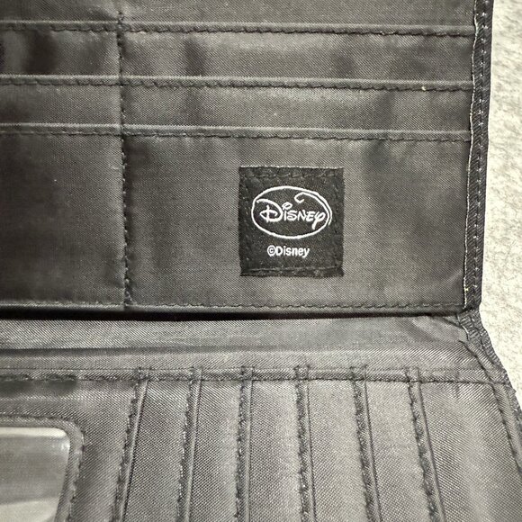 Disney Alice in Wonderland Chessire Cat Live Action Silver‎ Wallet Clutch Purse - Picture 5 of 9